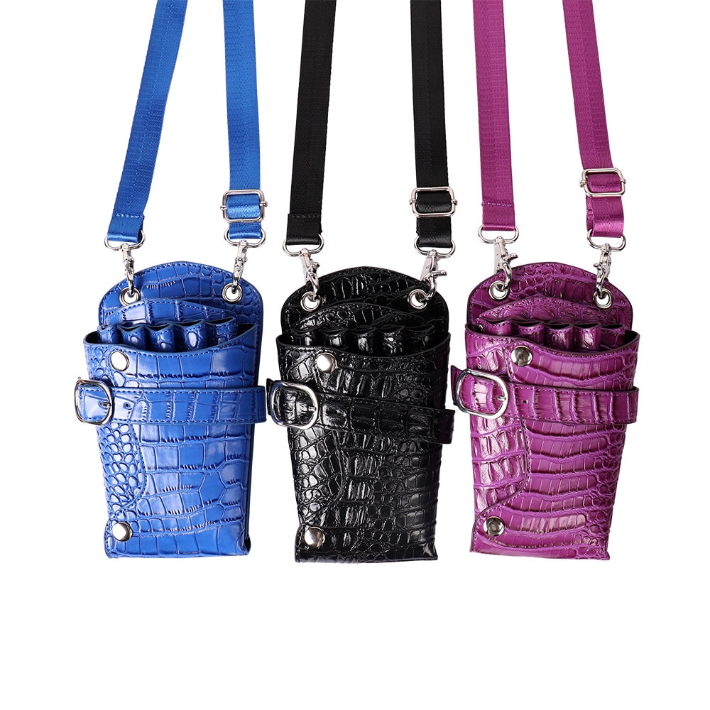 Professionale forbici del pacchetto di fanny parrucchiere kit animale domestico toelettatore forbici borsa