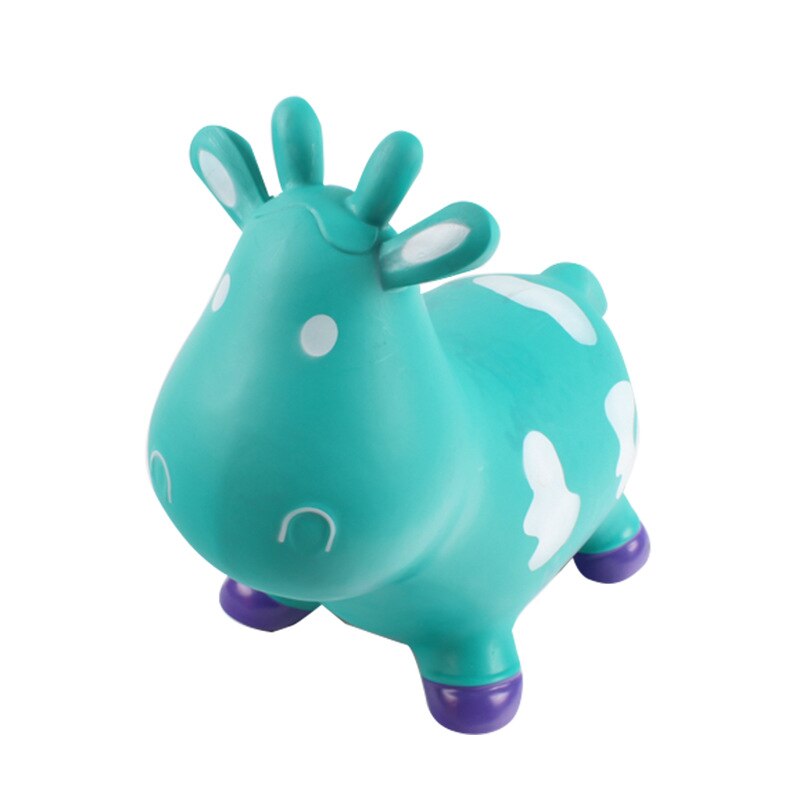 Pvc uppblåsbara leksaker hoppa ko barn leksak tjockt material hoppa ko leksak barn leksaker slumpmässig färg har en bra: Default Title
