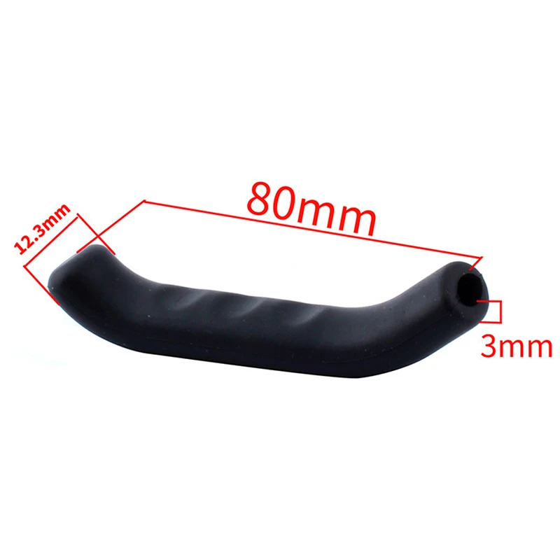 1 paire de manchons de couverture de poignée de frein de vélo, poignées de vtt en Silicone, couvercle de protection du guidon, équipement de cyclisme antidérapant, accessoires de vélo