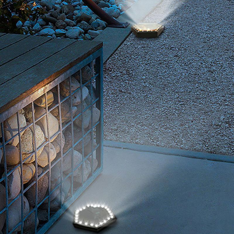 Outdoor Waterproof Solar Underground Light Garden Light Landscape Buried Lights Solar Powered Ground Light In-ground Light
