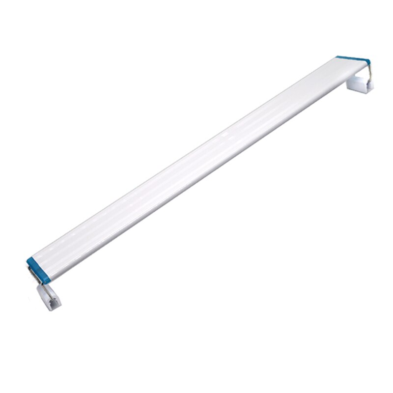 Luz LED superfino para acuario, lámpara de Clip brillante resistente al agua, con pantalla LED azul y blanca de 18-75cm para plantas de 220v