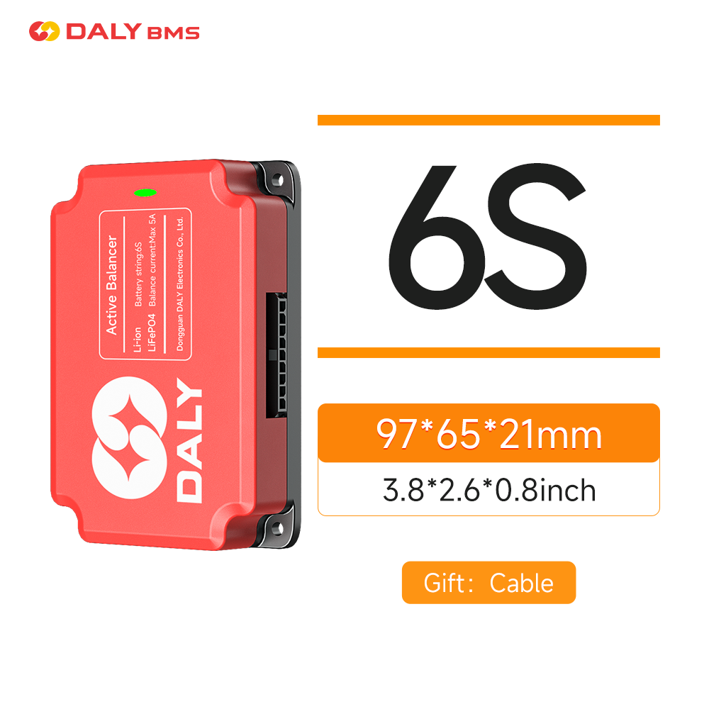 Daly BMS 5A équilibreur actif équilibreur actif Lifepo4 3S 4S 6S 7S 8S 12S 13S 14S 15S 16S pour accessoires de Batterie Batterie au Lithium: Bleu