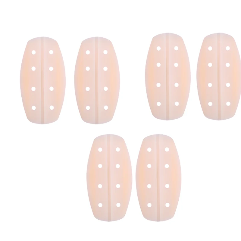 Vrouwen Schouderriem Antislip Pads Meisjes Siliconen Verborgen Kussens Stabiele Lange Termijn Schouderbenodigdheden Monolithische Geperforeerde Mat