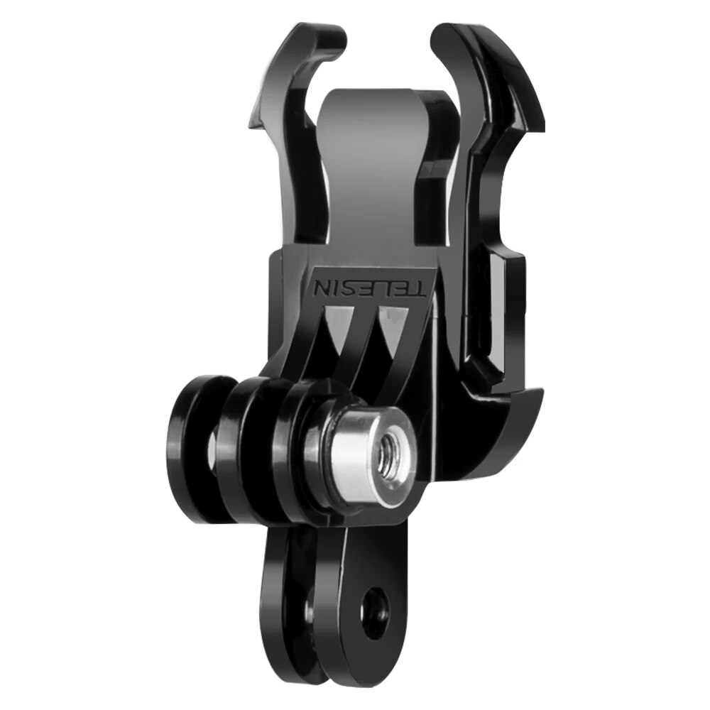 Telesin Tweekoppige J-Haak Quick Release Bracket Mount Voor Gopro Hero 10 9 8 7 6 Insta360 osmo Action 2 Sjcam SJ10 Accessoires