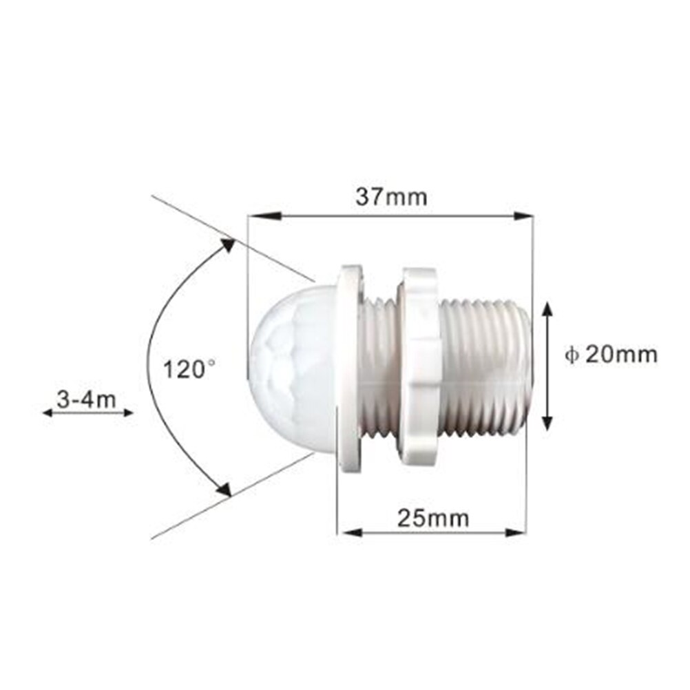 1PC Sales Useful Home indoor outdoor Infrared Light Motion Sensor Led Sensitive night lamp