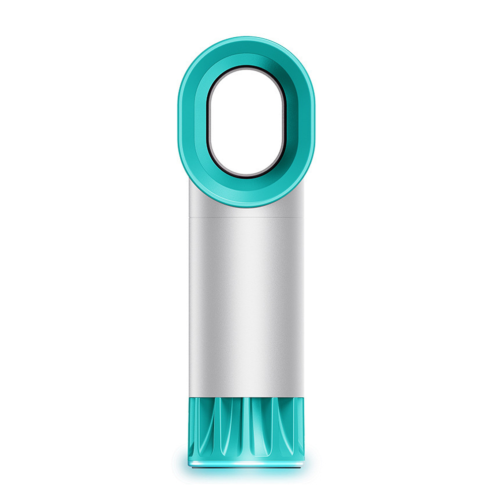 Mini fläkt fläkt handhållen bladlös fläkt luftkylare usb laddningsbar med led ljus display bärbar kylfläkt för utomhusbruk: G273747a