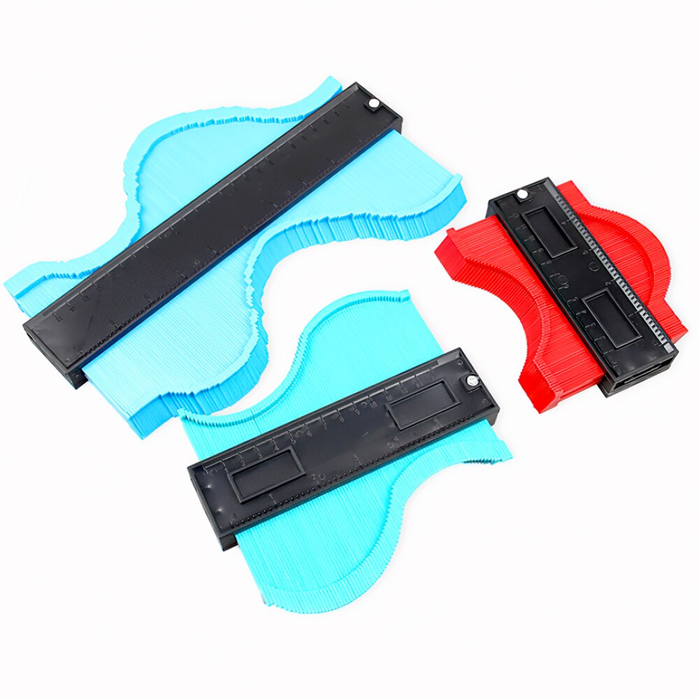 Onregelmatige Contour Gauge 12Cm/25Cm Vorm Gauge Duplicator Profiel Duplicatie Gauge Contour Template Houtbewerking Meetinstrument