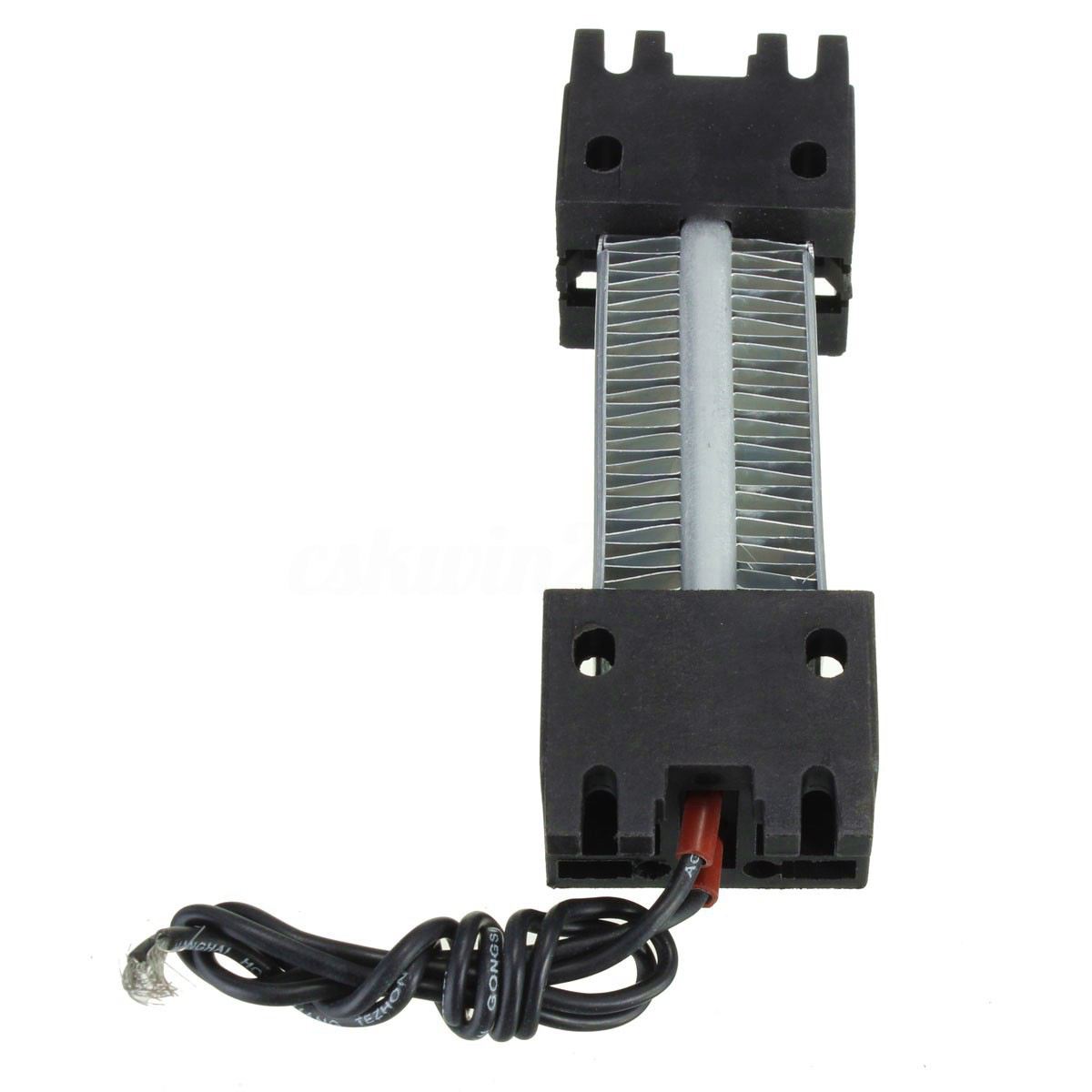 Elektrisk varmelegeme 100w 220v isoleret ptc keramisk luftvarmer ptc varmeelementer varmestråling ved luftstrøm lille instrument