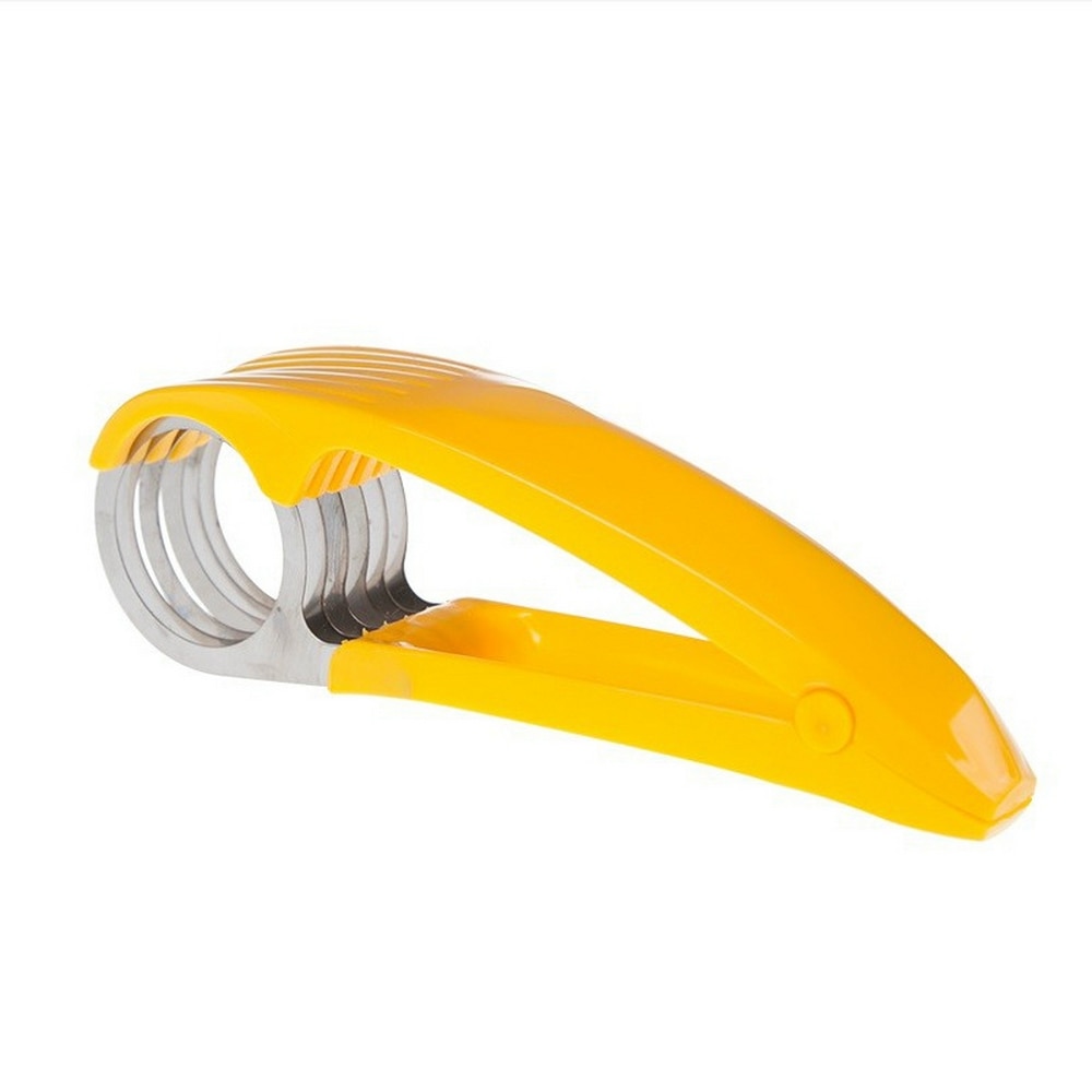 Kitchen Accessories Stainless Steel Banana Slicer Kitchen Cut Ham Sausage Vegetable Cutting Machine Gadget Kitchenware