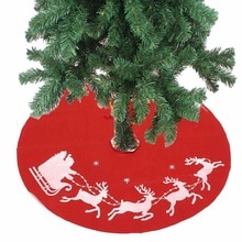100Cm Sneeuw Pluche Kerstboom Rokken Doek Base Floor Mat Cover Xmas Party Decoratie Ornamenten Hoes Decoratie