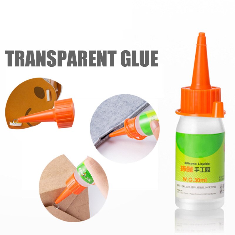 Nyligen flytande lim alkohol lim 30ml för tyg pappersvaror gör det själv konst hantverk scrapbooking xsd 88