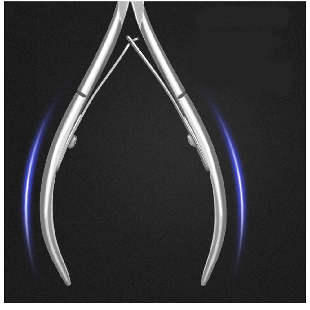 Herramienta para uñas 1/uds, tijeras para la piel muerta, cuchara de acero inoxidable con púas, cortaúñas, alicates de empuje , tijeras para cortar uñas