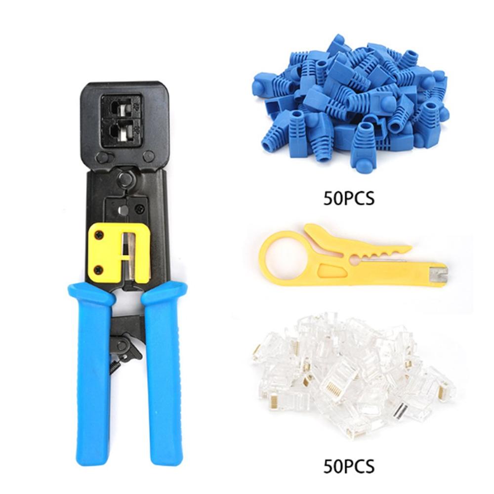 Cat6 Cat5 RJ45 Crimper Crimping tool set network cable crimping pliers network lan Tool Kit Network Cable Pliers