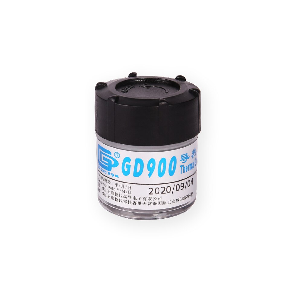 GD900 Thermal Conductive Grease Paste Silicone Plaster Heatsink Compound High Performance For CPU CN30/CN150 4.8/6W/M-K