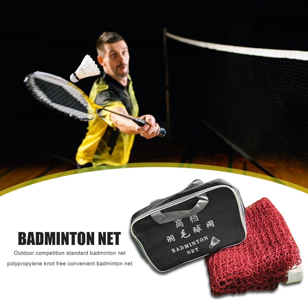 Trening badminton nett treningsnett med pose utendørs tennisnett for innendørs trening sport ornamenter