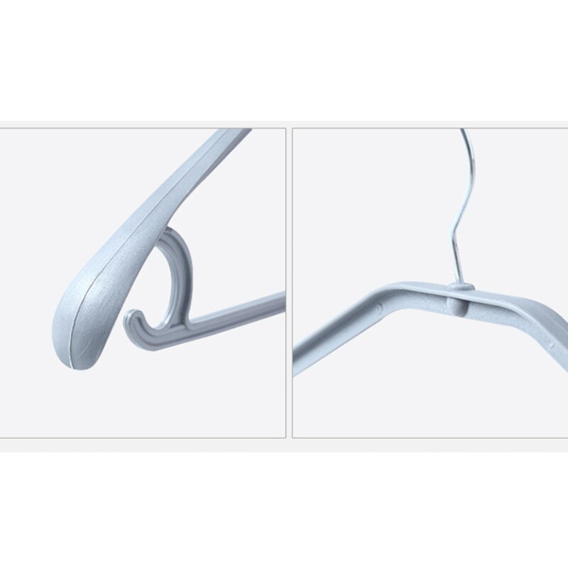 Non-slip Hanger Portable Clothes Hanger Plastic Laundry Storage Drying Hanger for Suit Coat Closet Garment Outdoor Drying Rack