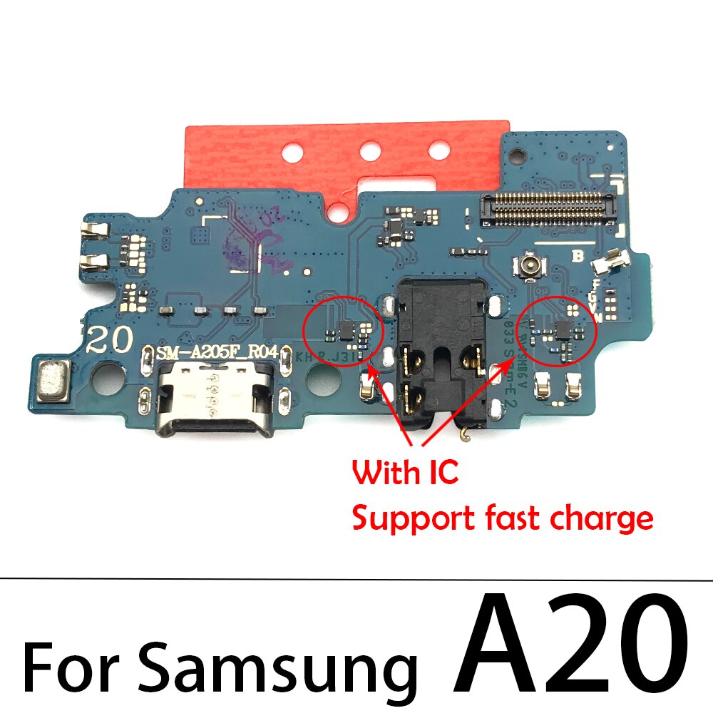 Oryginalny ładowania Port USB ładowarka płyta dokująca Flex dla Samsung Galaxy A10 A105FN A12 A21 A20 A30 A40 A50 A70 A10S A30S A50S A71