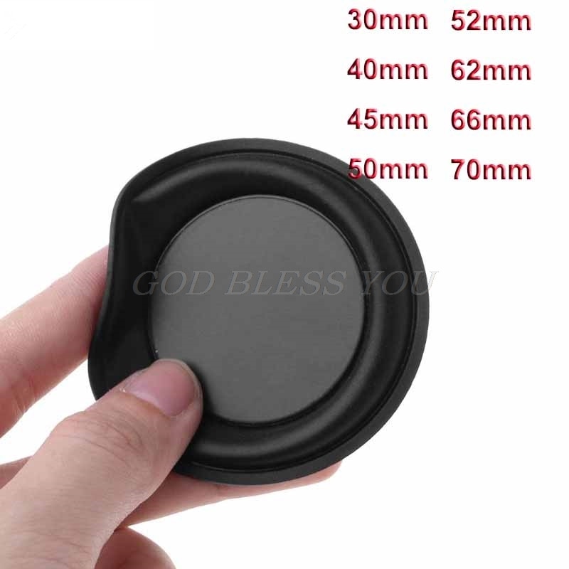 2 pièces Woofer Vibration Membrane 66mm basse radiateur passif haut-parleur Subwoofer bricolage Kit de réparation directe