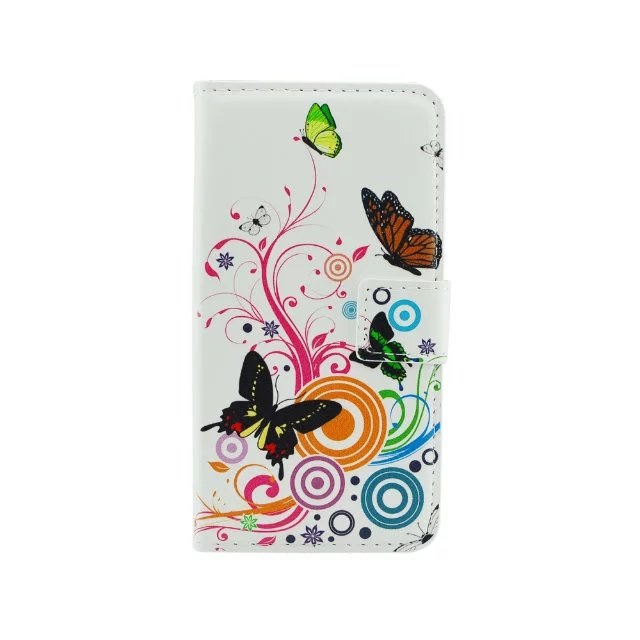 Bloem Lederen Portemonnee Gevallen Voor Lg K10 Lte 4G K430 K430ds K430y K420n K410 Telefoon Case Fundas Back Cover shell Kaarthouder Coque: baidie