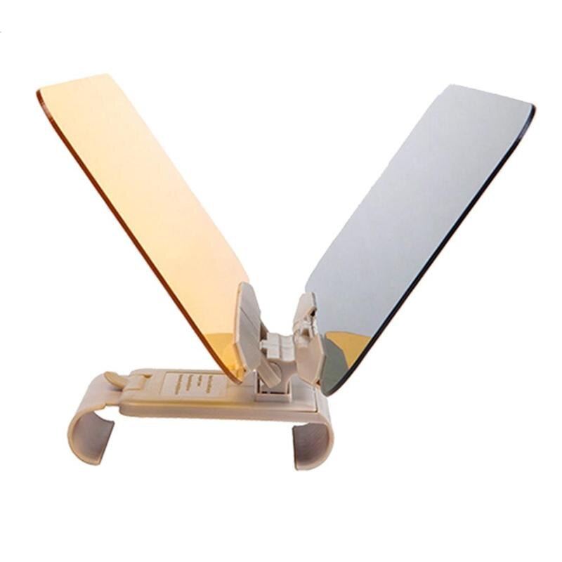 2 in 1 Auto Sonnenblende HD Anti Sonnenlicht blendend Goggle Schild Nacht Vision Rückspiegel UV Falten kippen Unten klar Aussicht Auto Styling