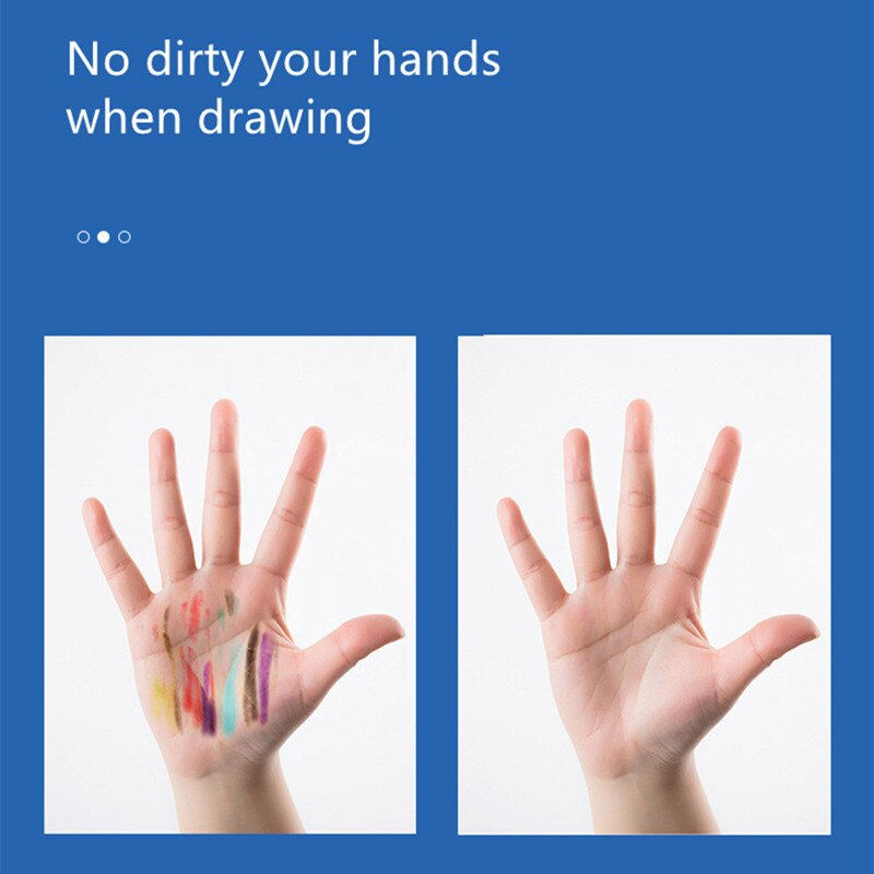 Dewang Kleuren Om Verf Kinderen Kleurpotloden Kit Voor Kinderen Kleurpotlood Kleurpotloden Voor Kinderen Geen Vuile Handen Tekening Schoolbenodigdheden