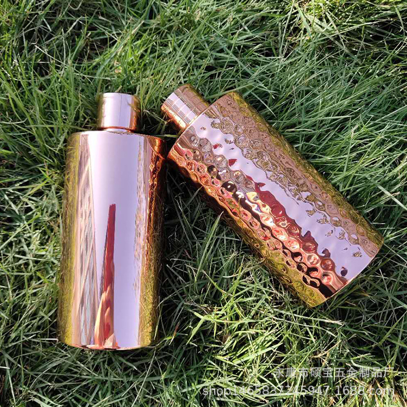 304 stainless steel kettle thickened, Jin filled cylindrical kettle, Russian portable round Baijiu