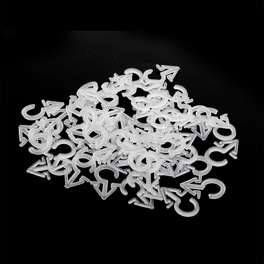 Plastic V-end Sock Hooks Hanger For Sock Stocking Underswear Towel Package And Display Small Hanging Bag Header