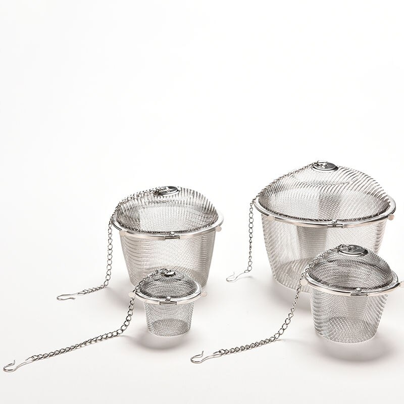 Bola de bloqueo de infusor colador de té de acero inoxidable té y especias utensilios de cocina para bolas de hierbas