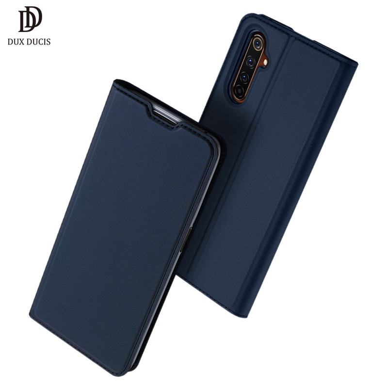 Dux ducis flip portemonnee zakelijke leren hoes voor realme 6 pro 7 pro  x7 pro 7i cover kaartsleuf accessoires houder standaard case