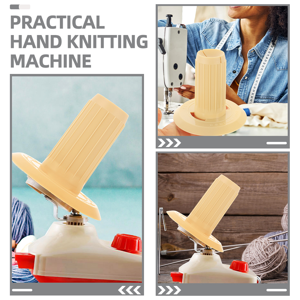 Hand Held Yarn Ball Winder Bobbin Hand Knitting Machine Supply Diy Knitting Machines Replacement Tube Spool Knitter Bobbin Weave
