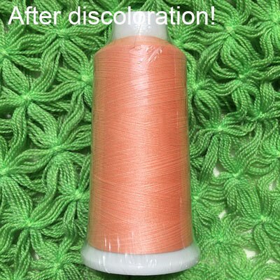 2700 meters Color Changing Sewing Thread Photosensitive UV Yarn 150D/2 UV Color Changing Yarn Spot: KHUV3