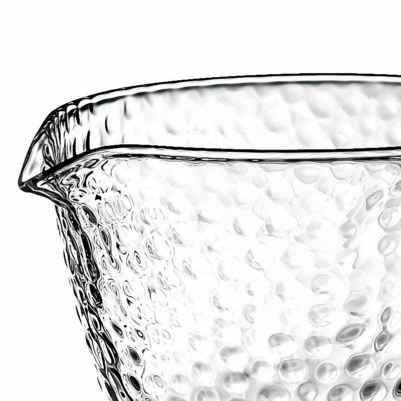 SCHORTJE hittebestendig Eerlijke Thee Cup Prachtige Handgemaakte Transparante Theekopjes Kung Fu Thee Sets Japanse Theeceremonie Cup En schotel