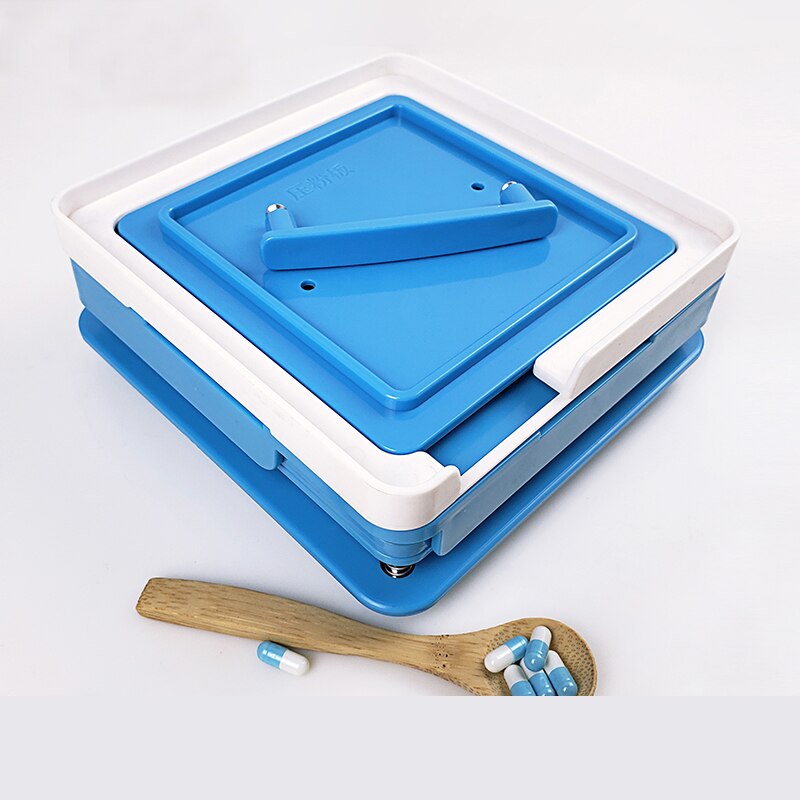 100 Holes Manual Capsule Filling Machine Manual Encapsulator Capsule Filling Board #000 #00 #0