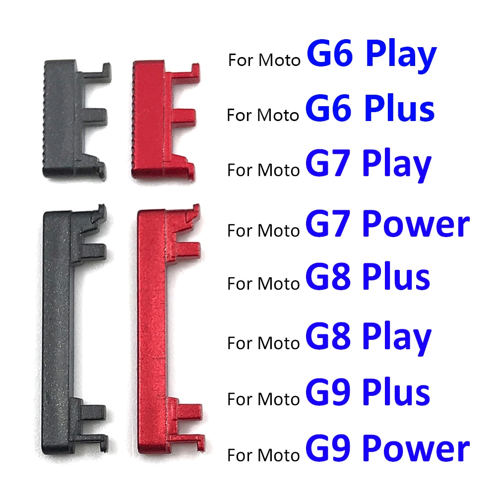 Power Volume Button For Motorola Moto G9 G7 Power G8 Plus Play / G8 power Lite Side Button Switch Key