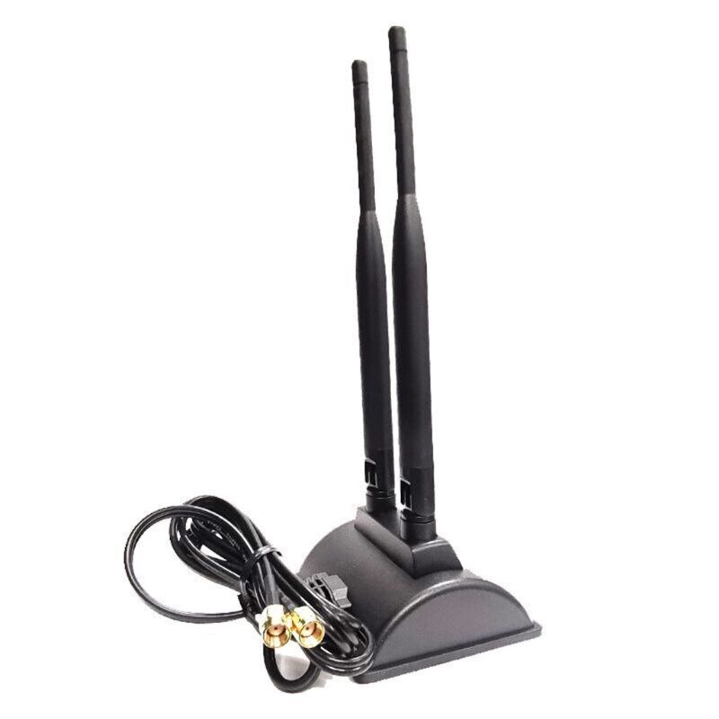 5G double bande WiFi antenne 6DBi Omni connecteur de prise directionnelle Base magnétique