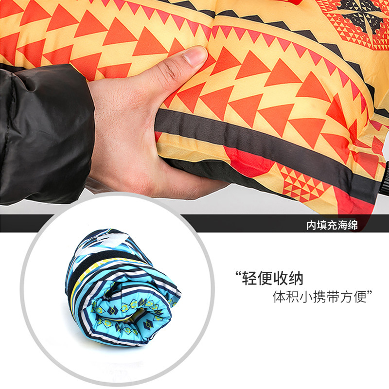 Outdoor automatic inflatable pillow leisure tent camping equipment lunch break sleeping car travel Hiking sleep Portable