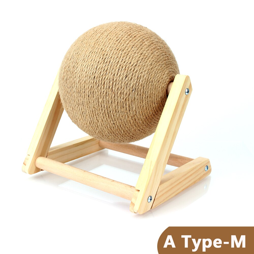 Cat Toy Kitten Sisal Rope Ball Scratching Ball Cli... – Vicedeal