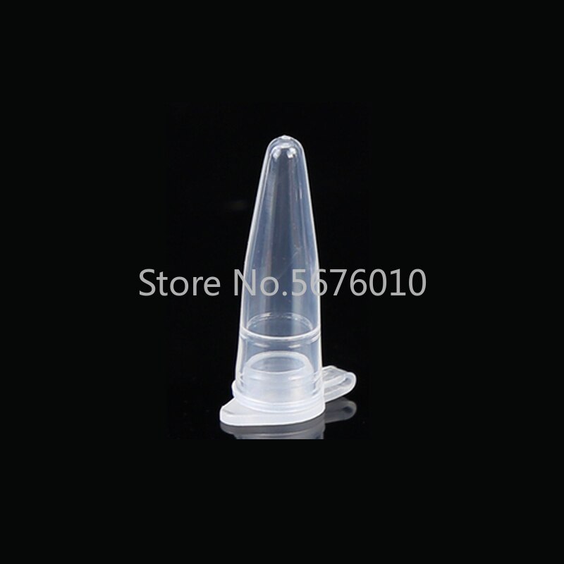 2000pcs/lot 0.2ml Affordable Laboratory Clear V-shape Plastic Centrifuge Tube