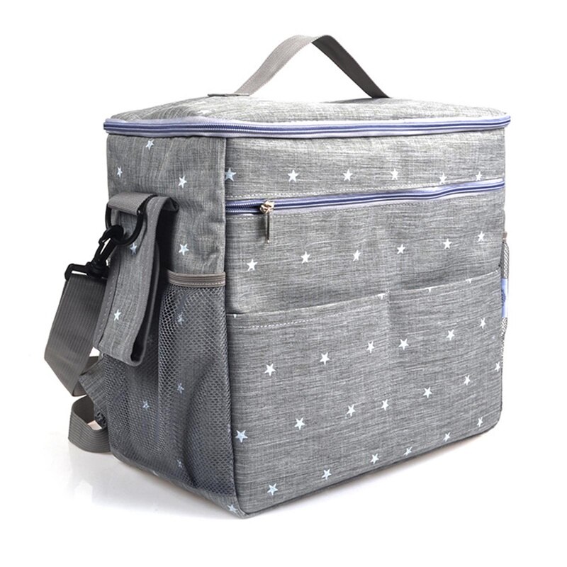Luiertas voor pasgeboren baby's met extra haken voor de kinderwagen en schouderriem. kinderwagenorganizer met grote inhoud. buitentas voor moeders.: Bb8514gy