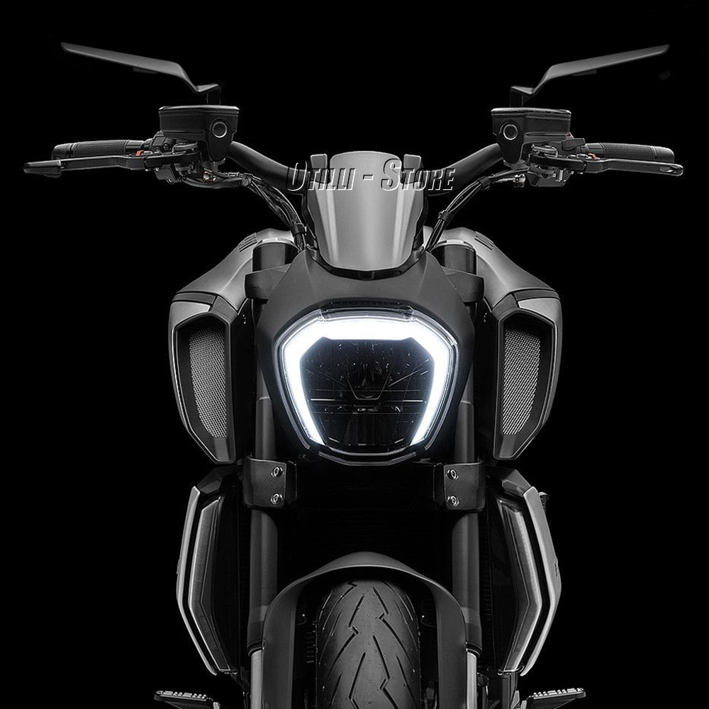 Specchi retrovisori moto HD Vision Specchio laterale per Ducati XDIAVEL X Diavel 1262 S / Dark 2021-2023 DIAVEL 1260 S 2019-2020