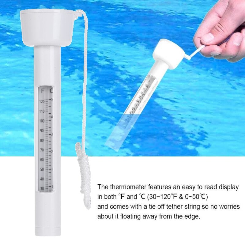 4 Pack Swimming Pool Thermometer Baby Float Water Temperature Pond Sauna Bath Tub Thermometer