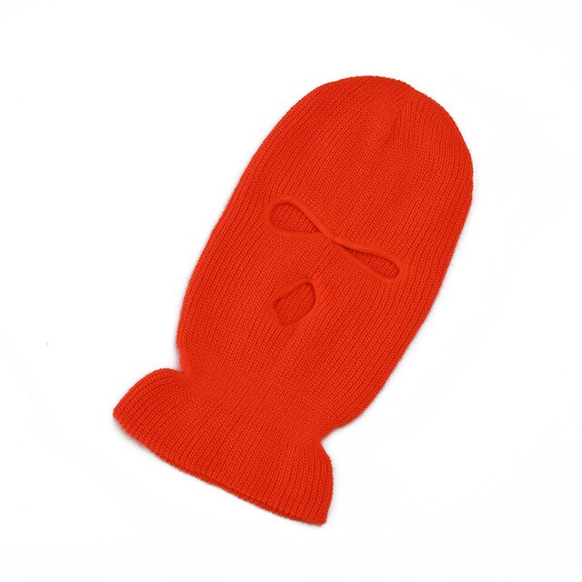 cycling winter hats unisex funny mask hat wool knit bonnet halloween party ski beanie caps czapka zimowa touca: 4