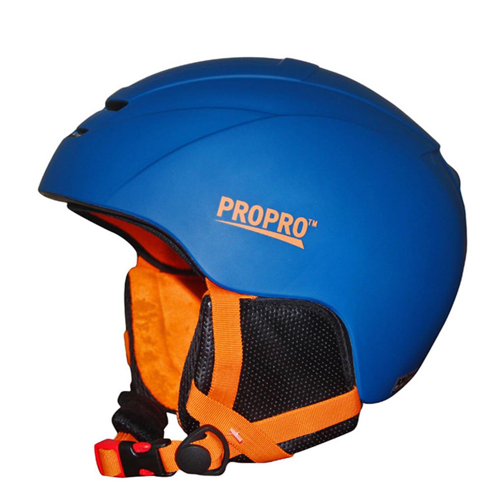 Unisex Adult Skiing Helmet Integrated Anti-collision Lightweight Warm Breathable Outdoor Sports Ski Helmet M-L 54-60 CM