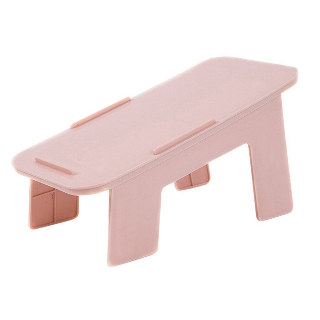 35 # Opvouwbare Schoen Organisator Schoen Stacker Ruimte Besparen Display Rack Schoenen Huishoudelijke Handige Organizer Woonaccessoires: Pink 