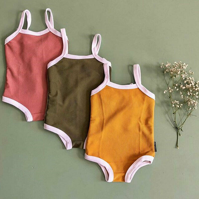 0-24M Newborn Swimwear Children Kid Baby Girl Swimwear Swimsuit One-piece Bikini Toddler Beachwear Suit