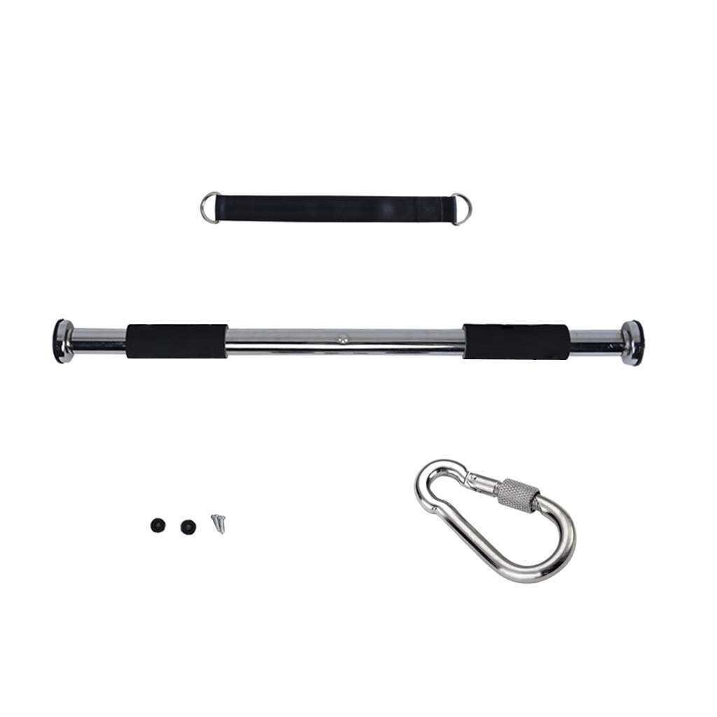 Door Frame Horizontal Bar+Snap Hook+Hanging Strap Set Indoor Swing Hanging