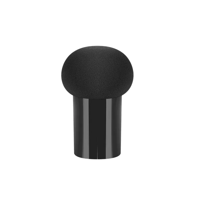 Esponja cosmética con cabeza de seta, esponja de maquillaje para base en polvo, esponja suave, herramienta de maquillaje de belleza seca y húmeda multifunción: Verde