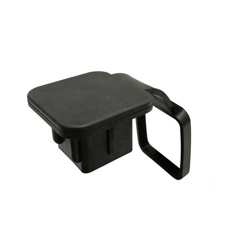 Capa de reboque de borracha universal reboque gancho plug gancho tubo capa de reboque protetor inserção receptores capa acessórios do carro