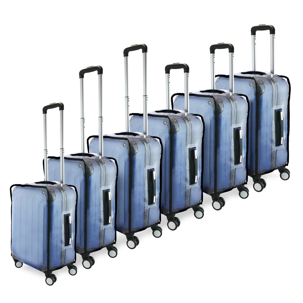PrimeMatik - Funda impermeable para maleta y cubierta de protección de equipaje de 20&quot; 35x23x48cm