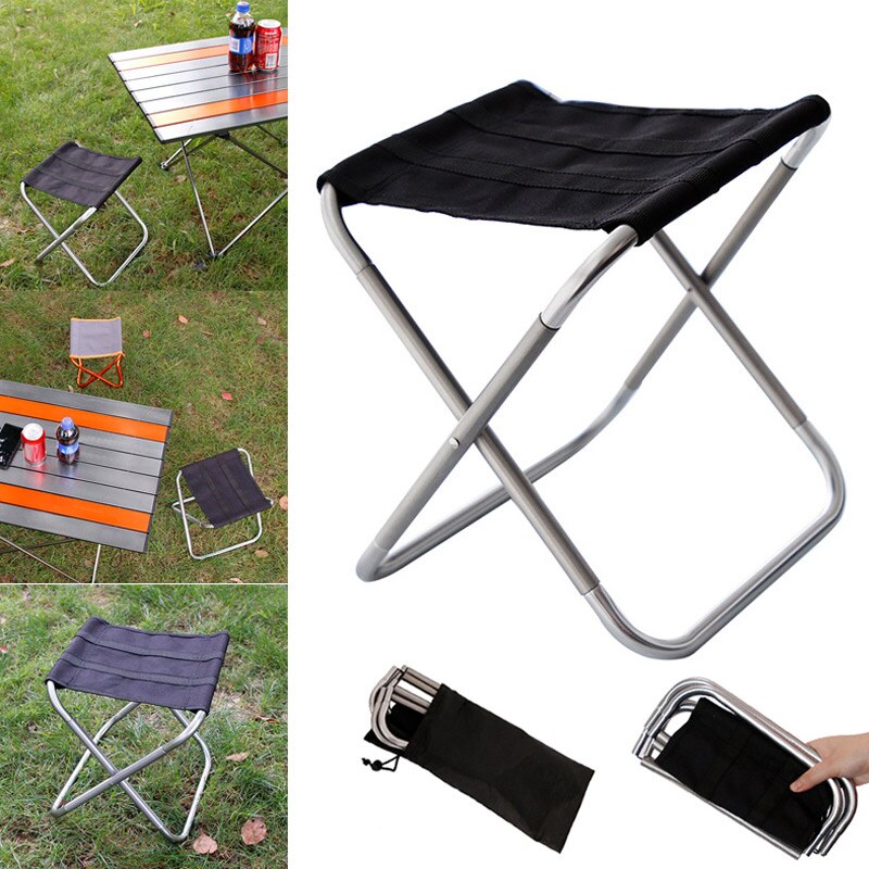Draagbare Opvouwbare Vissen Stoel Ultra Lichtgewicht Outdoor Camping Aluminium Picknick Stoel ASD88